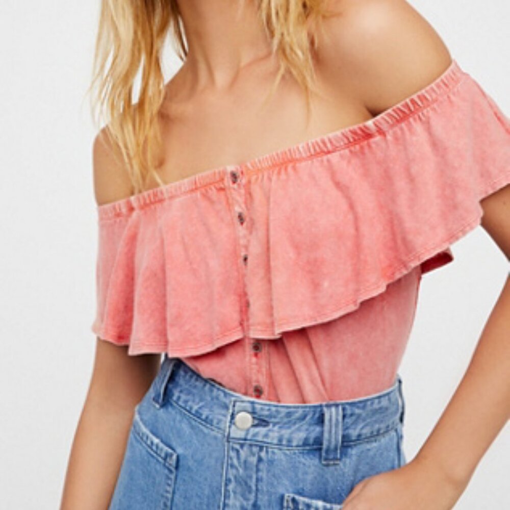 Free People Love Letter Tube Top